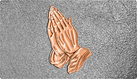 DNSEMP-C-516-CP-SH-SL Empire Corner Copper Hands Shim Silver